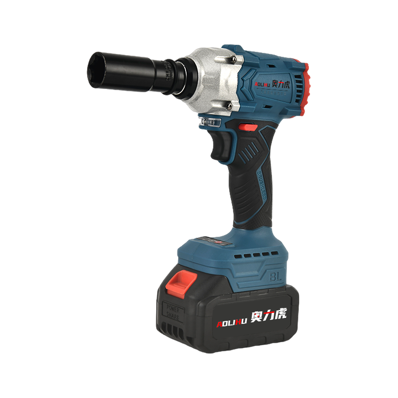 Llave de Impacto de Par de Torque Portátil con Batería de Litio